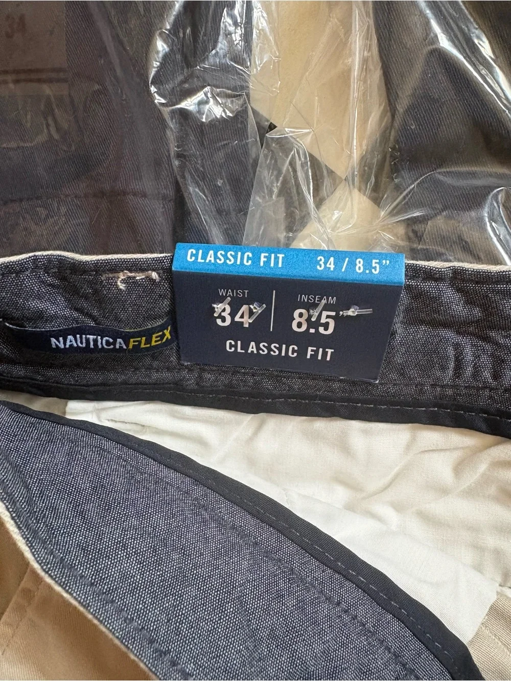 Four Pair of Nautica 34 Clipper Shorts- NEW - Picture 2 of 5
